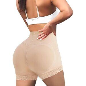 Gotoly Women Butter Lifter Padded Shapwear Seamless Underwear Lace Panties